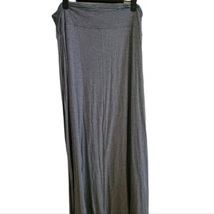 Merona Gray Maxi Skirt | XL